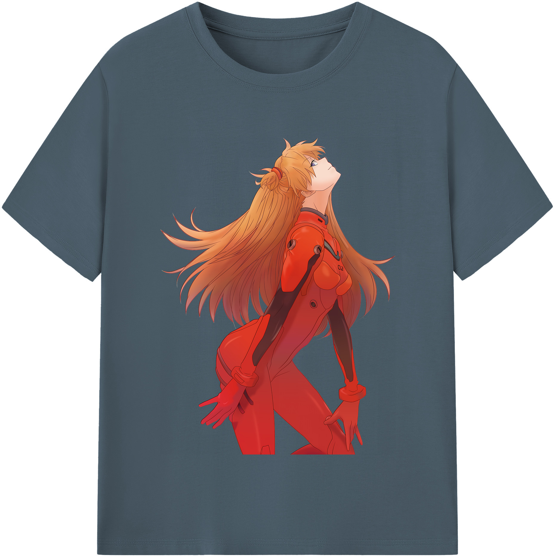 （画像用） EVA 新世紀エヴァンゲリオン 綿100％半袖Tシャツ（フロントプリント）